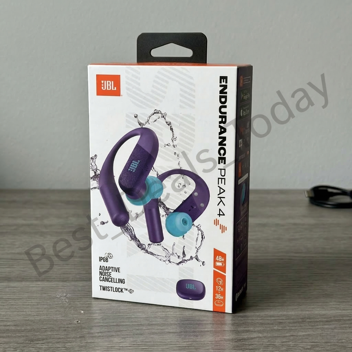 JBL Endurance Peak 4 True Wireless Sport Earbuds ANC Bluetooth