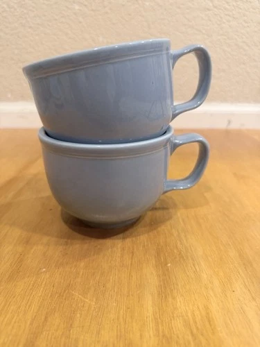 Fiesta Jumbo Mug Periwinkle Set Of 2 + 2 Turquoise