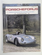 Vintage Porsche Club Magazine Porscheforus August 1992 35th Anniversary Issue