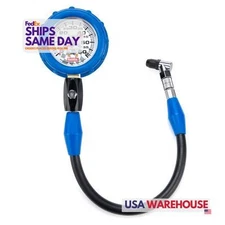 Quickcar 56-061, One Tire Gauge 60 Psi Liquid Filled Performance Racing Parts