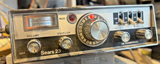 Vintage Sears 23 CB Transceiver Citizen Band 23 Channel Two Way Radio W/mic