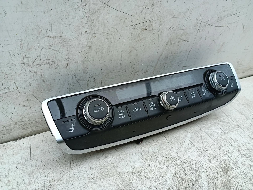 AUDI A3 AC AIR CON HEAT CONTROL PANEL 8V0820043Q MK3 8V 2016 - 2020 - Image 2 of 4