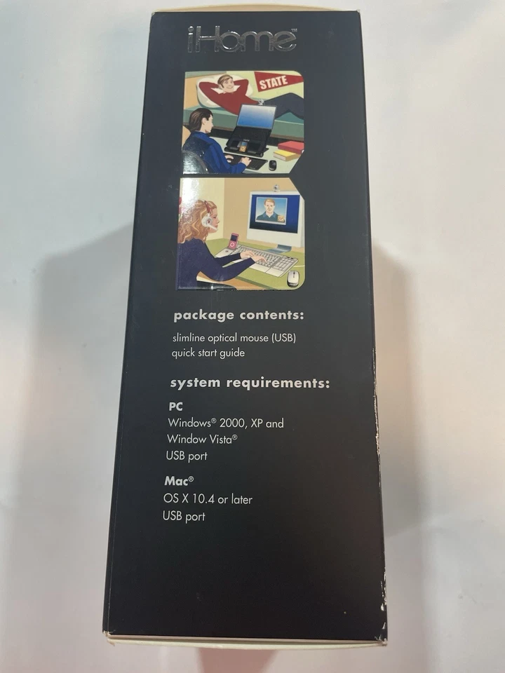 iHome IH-M108OB Slimline Optical Mouse - Image 4 of 4