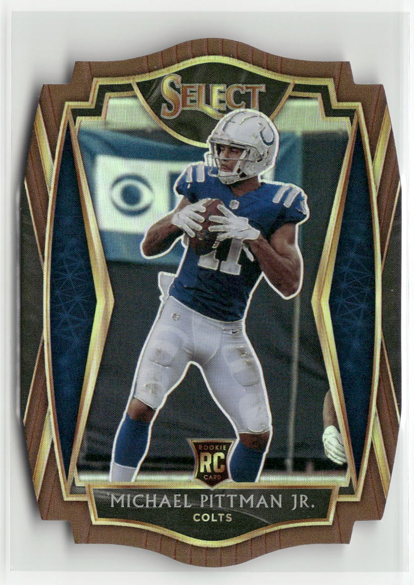 2020 Select #162 Michael Pittman Jr. Copper Prizm Die Cut #/355 RC ☘️133