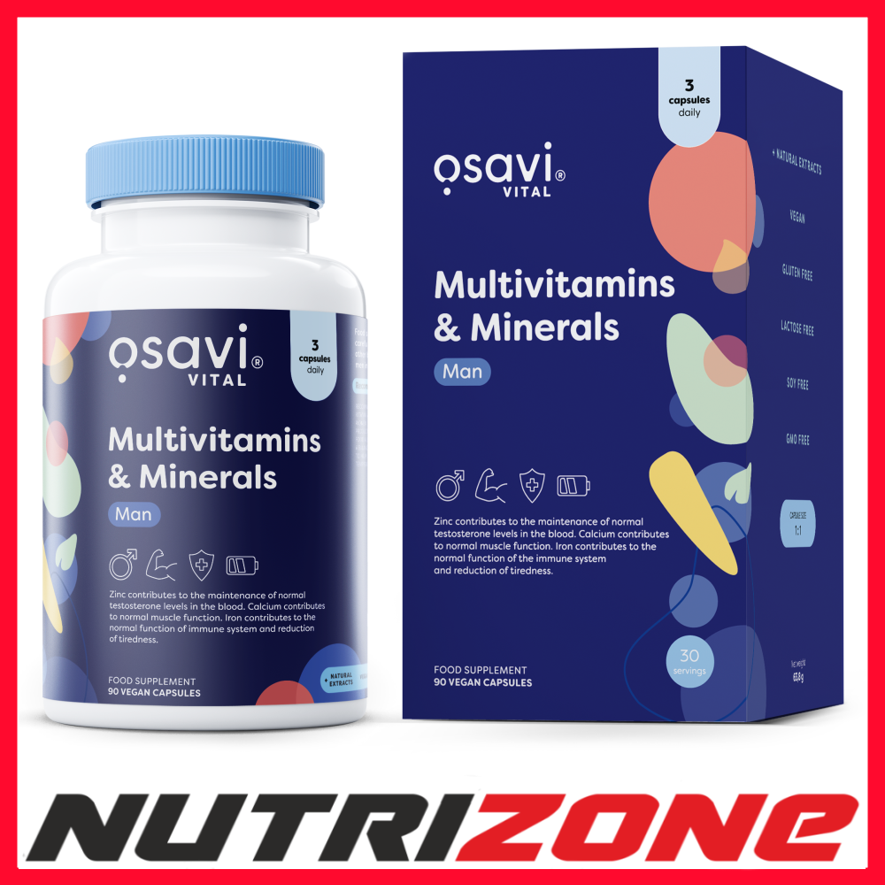 Osavi Multivitamins & Minerals Man Capsules 90 Capsules - Image 2