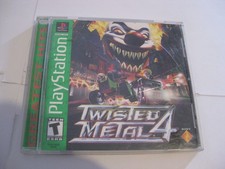 Twisted Metal 4 - PlayStation 1, PS1, PSX, Greatest Hits release, ding on disc
