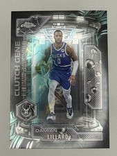 2025 Topps Chrome Baseball- Damian Lillard CLUTCH GENE #CG-5