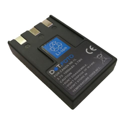 NB-1L NB1LH Battery for Canon IXUS 300 300a 320 330 400 430 500 V V2 V3 VII