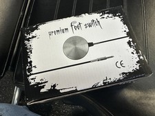 Premium Tattoo Foot Switch Pedal - Brand New In Box for Tattoo Artists