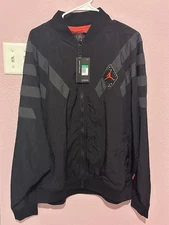 Nike Air Jordan Jumpman Legacy AJ 6 Nylon Jacket Size XL Black BV5405-010 NEW