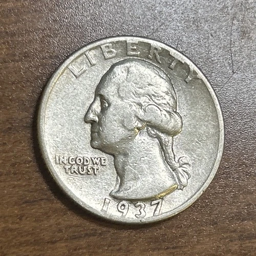 1937-D Washington Silver Quarter VF