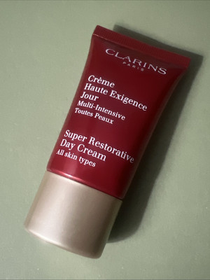 Clarins Super Restorative Day Cream - All Skin Types 0.5 oz/15ml SEALED