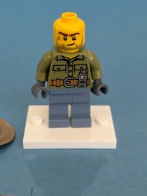 LEGO City Minifig cty0694 - Male Volcano Explorer - Light Scratches/No Cracks