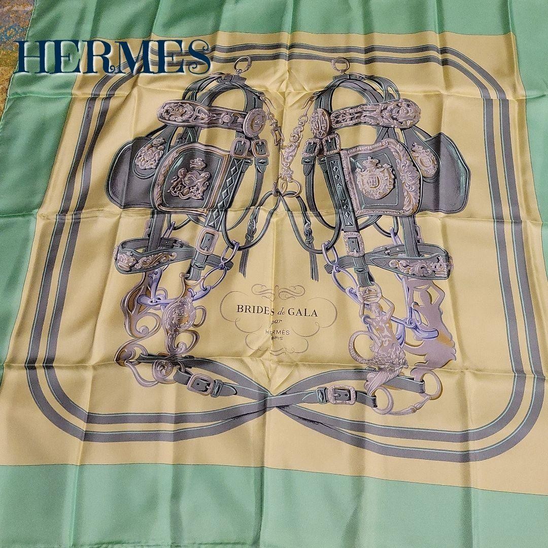 Vintage HERMES Carré 90 Silk Scarf Rare Collectible