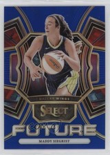 2024 Panini Select WNBA Select Future Blue Prizm 44/49 Maddy Siegrist #10 00jz
