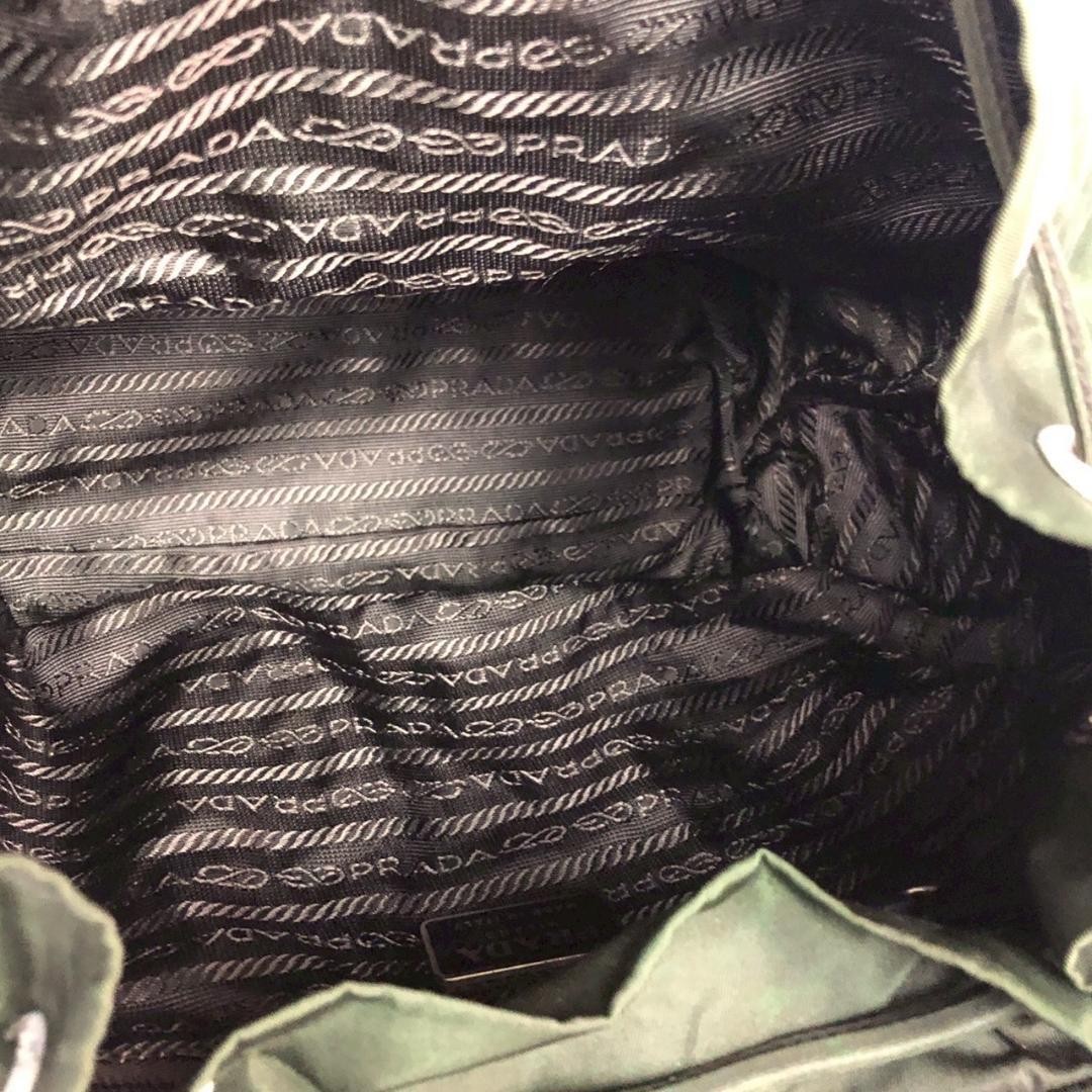 PRADA Backpack Nylon Green Brand Bag Handbag Women s Men s Brand Fashion from ja thumbnail 6