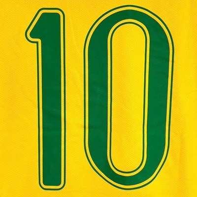 Ronaldinho #10 Brazil 2006 World Cup Home Jersey L From Japan | eBay