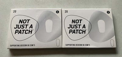 Not Just A Patch Dexcom G6 Adhesive Patches (20 Pack) X2