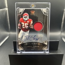 2011 Panini Crown Royale Majestic Materials  Jamaal Charles /10 #18