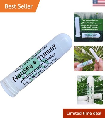 Handy Nausea & Tummy Aromatherapy Stick - Essential Oils of Ginger & Peppermint