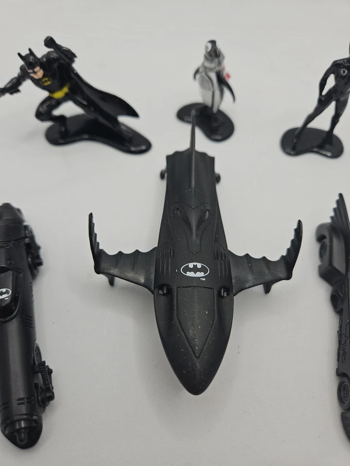 Lote de autos fundidos Batman 1997 vintage, Batman, Robin, The Joker #HM1 Foto 3 de 4