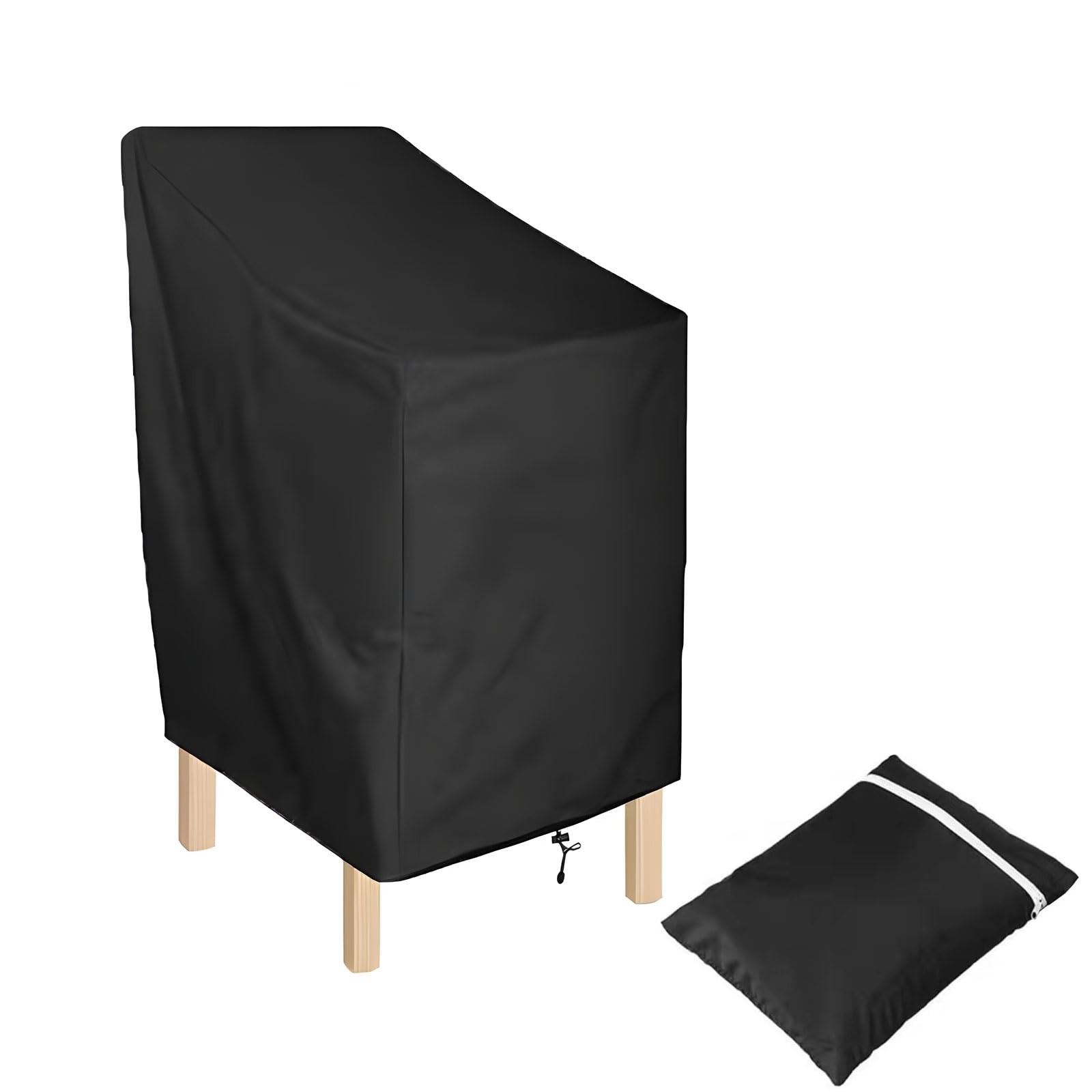 Tkxjry Copertura Sedie Esterno Impermeabile, 64*64*120cm Copri Sedie da (C7v)