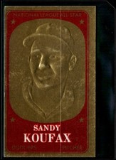 1965 TOPPS EMBOSSED #8 SANDY KOUFAX DODGERS