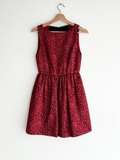 Alice + Olivia Scoop Red Dress Size 2