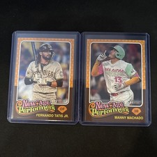 🔥2x Tatis, Machado 2024 Topps Heritage New Age Performers Padres (BOTH)