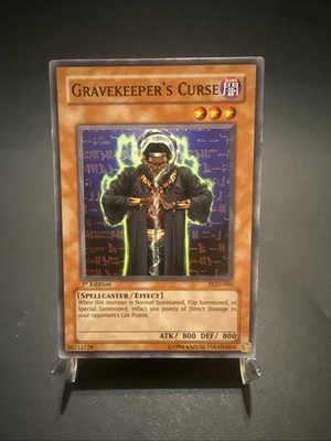 Yu-Gi-Oh! TCG 1st Edition Gravekeeper s Curse PGD-060 Common Near Mint