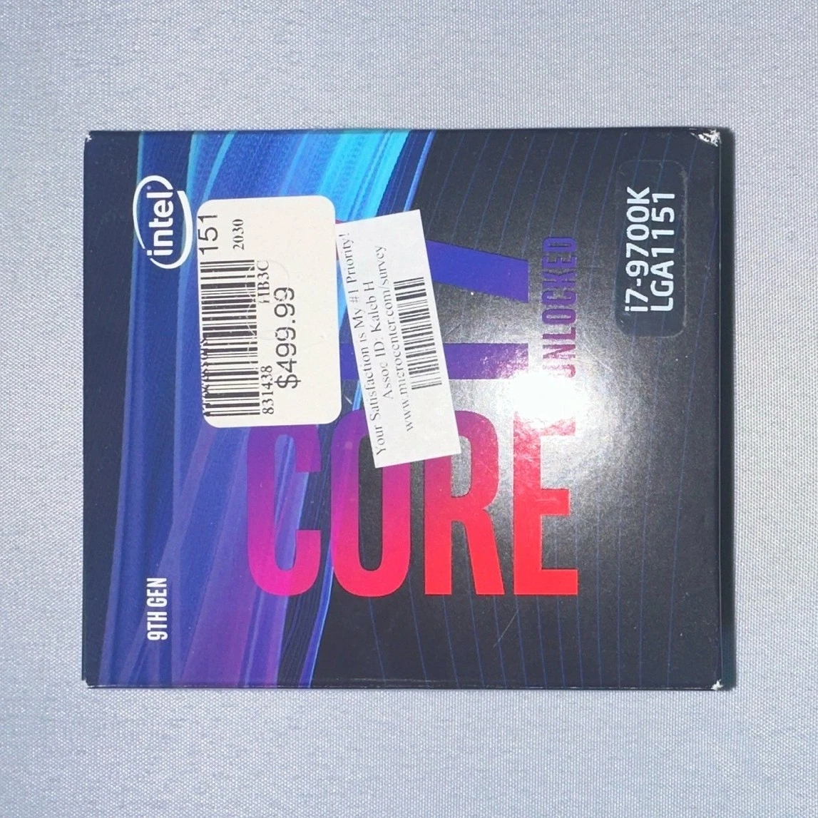 Intel Core i7-9700K Computer Processors (CPUs) for sale | eBay