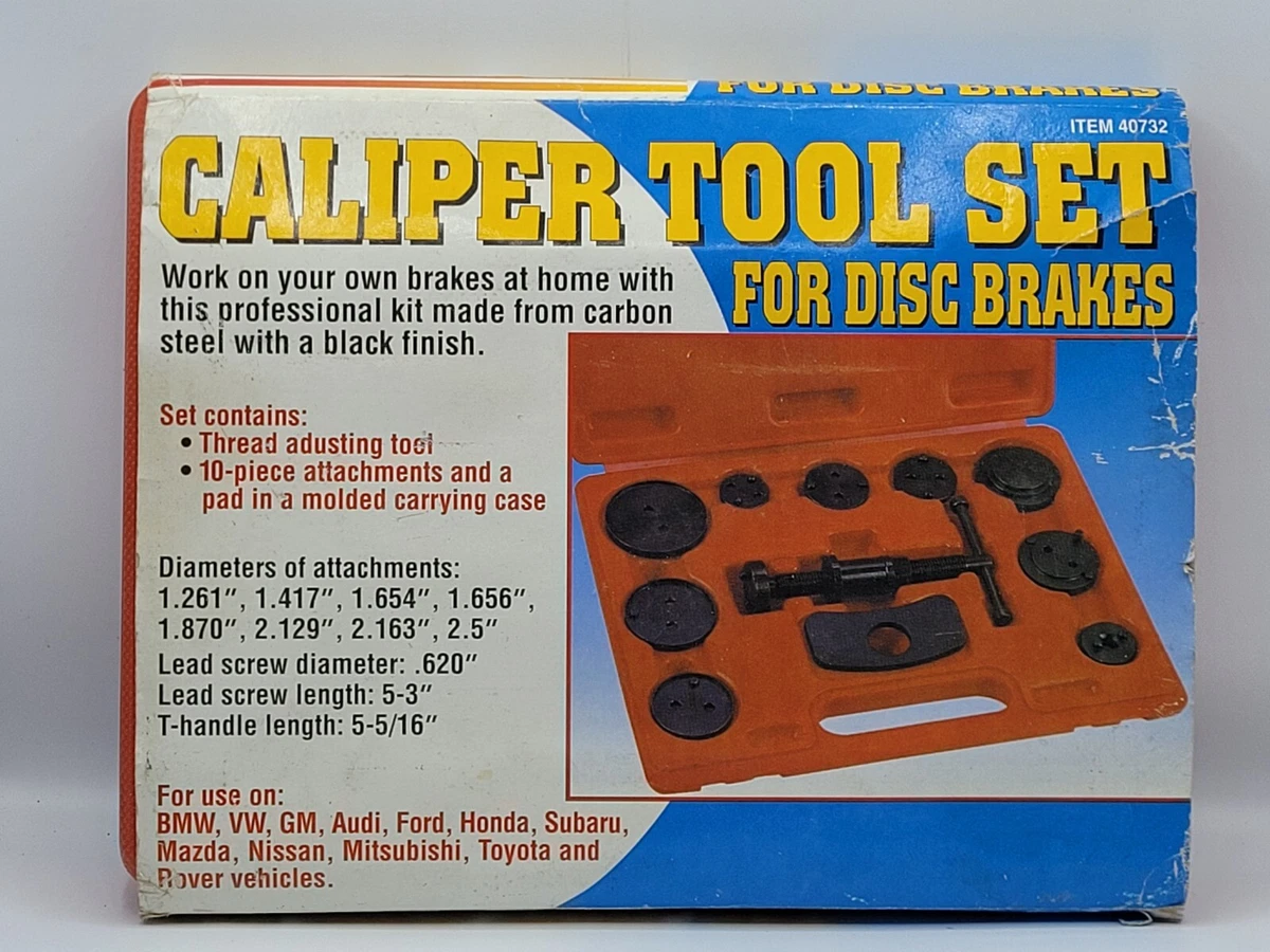 Caliper Tool Set for Disc Brakes 11 piece Item 40732 eBay