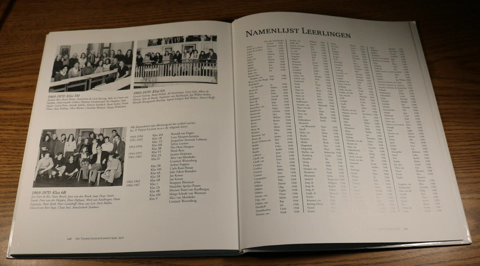 Dutch Language Book - Het Thijsse Lyceum Elswout 1949-1970 Celine Fenijn 2005 - Image 3 of 4