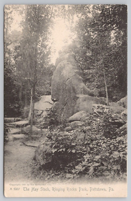 The Haystack Ringing Rocks Park Pottstown PA Pennsylvania Postcard