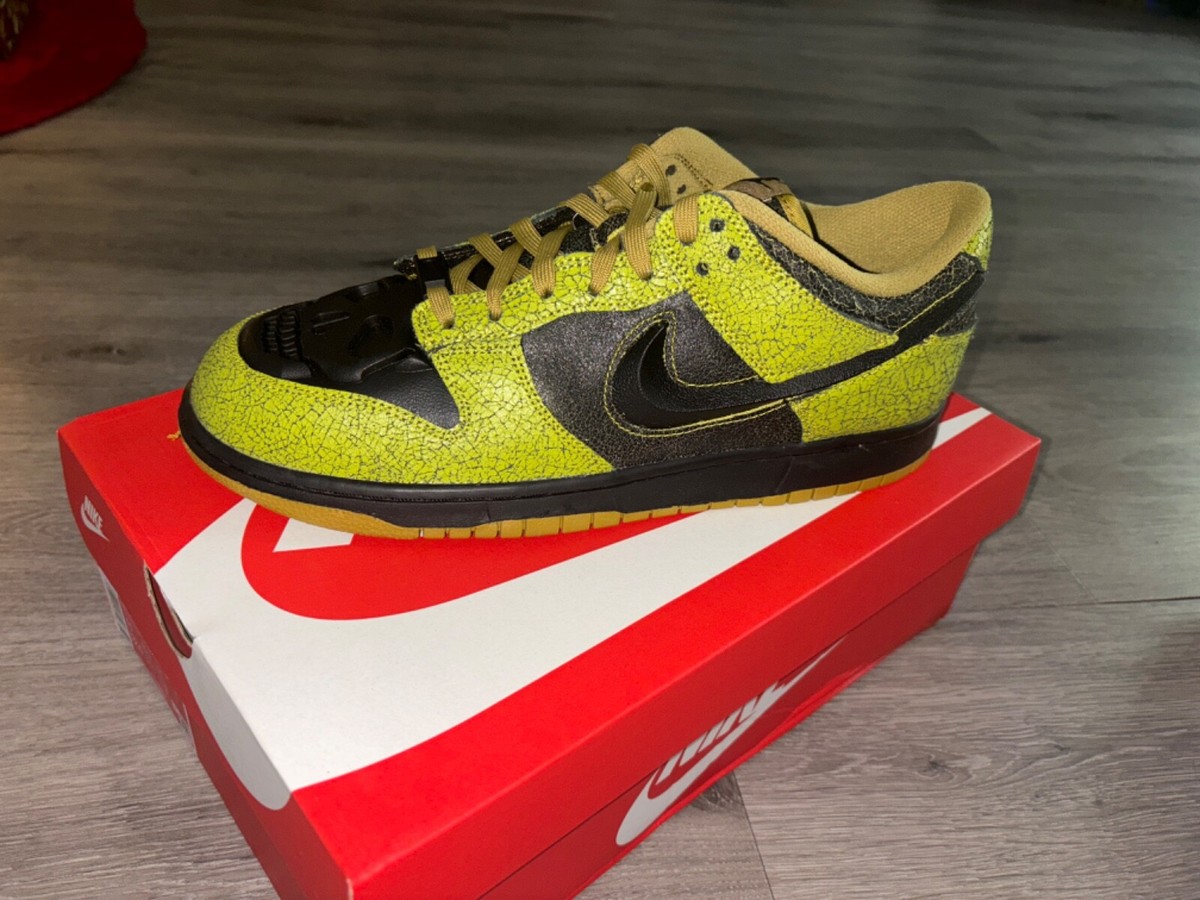 Nike Dunk Low Retro QS Halloween Skull HV6103-300 Mens Shoes