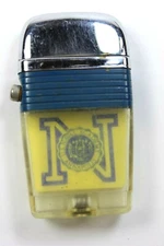 Vintage  U.S. NAVAL ACADEMY - ANNAPOLIS  Navy Goat  Scripto Cigarette Lighter