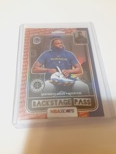 2019-20 Hoops Premium Stock Draymond Green Red Silver Prizm Backstage Pass #1 SP