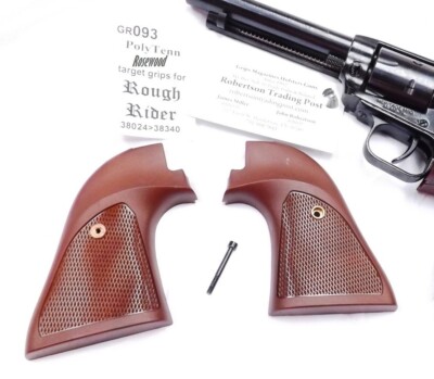 Target Grips for Rough Rider Revolvers Rosewood Tone Poly Big