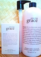 Philosophy Amazing Grace Spray Fragrance 4 Oz. & Shampoo Shower Gel 32 Oz. Duo Philosophy Amazing Grace Spray Fragrance 4 Oz. & Shampoo Shower Gel 32 Oz. Duo