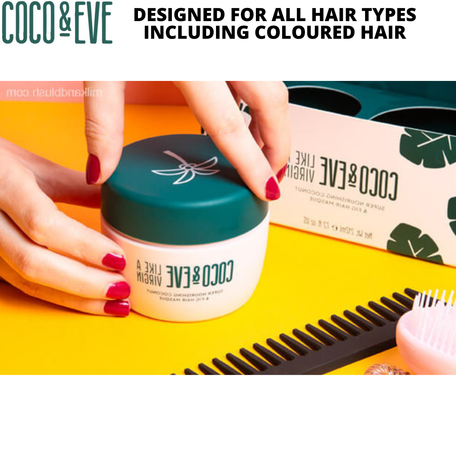 Coco & Eve Super Nourishing Hair Treatment 212ml Conditioner Oil Hair