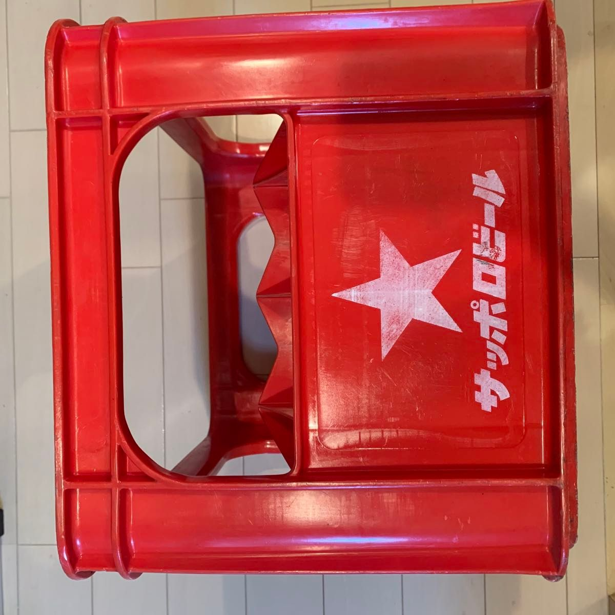 SAPPORO Bottled Beer Empty Case for 20 Bottles Container Red 36