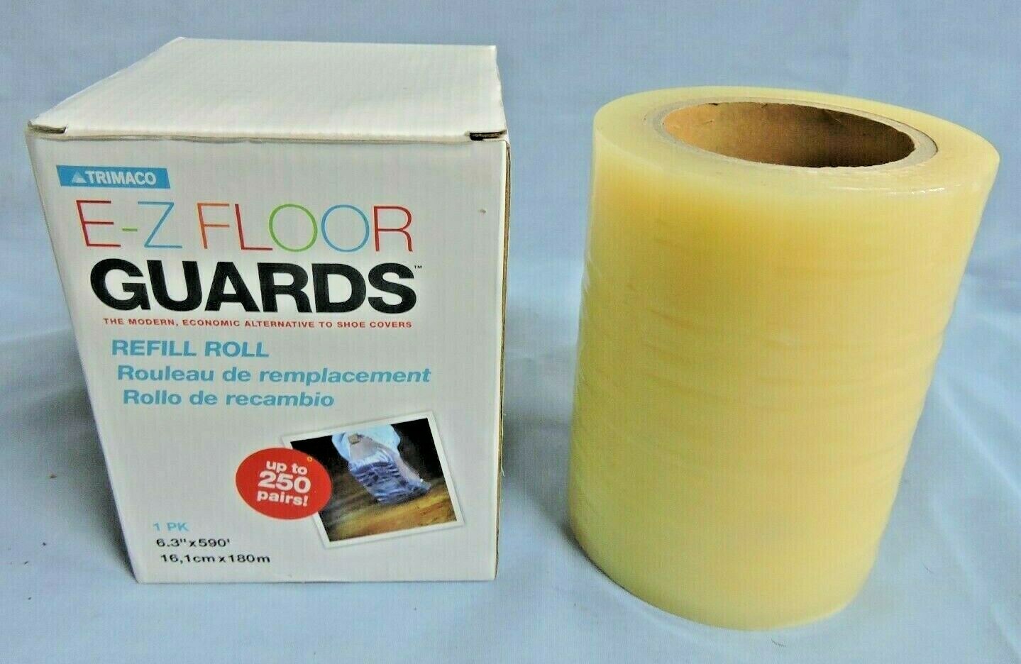 Shoe Cover Dispenser Trimaco E-Z Floor Guards #54716 Refill Film