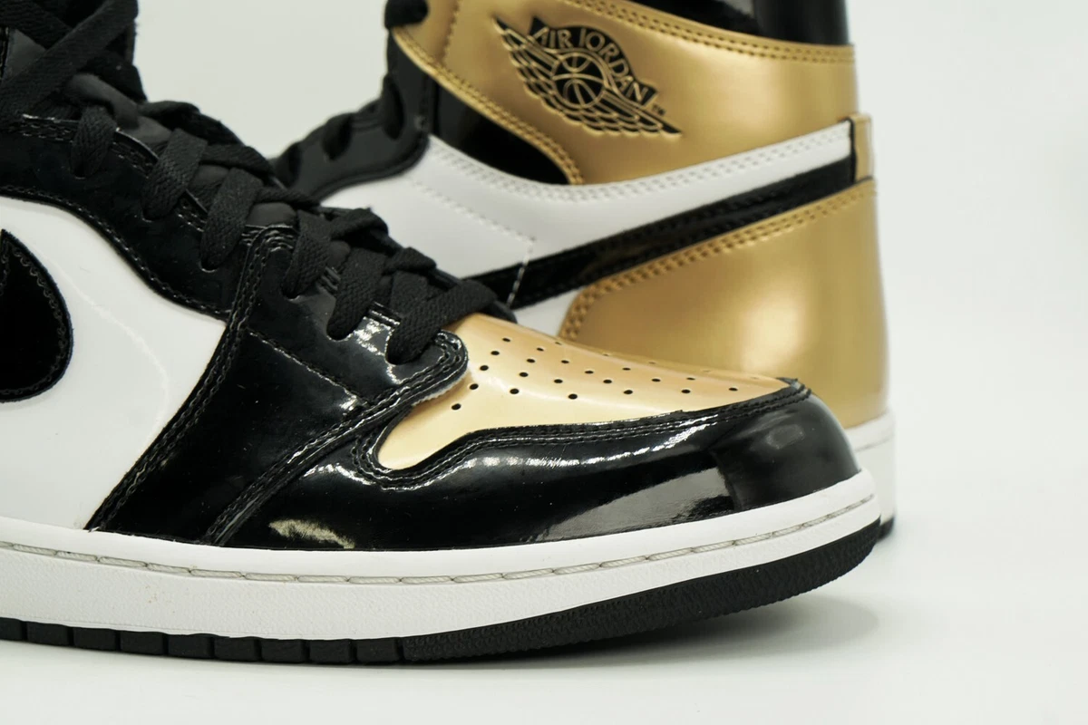 Jordan 1 retro high nrg patent gold toe discount