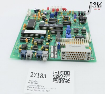 h。 27183 VARIAN PCB, MOTION CONTROLLER BOARD E15000205 | eBay
