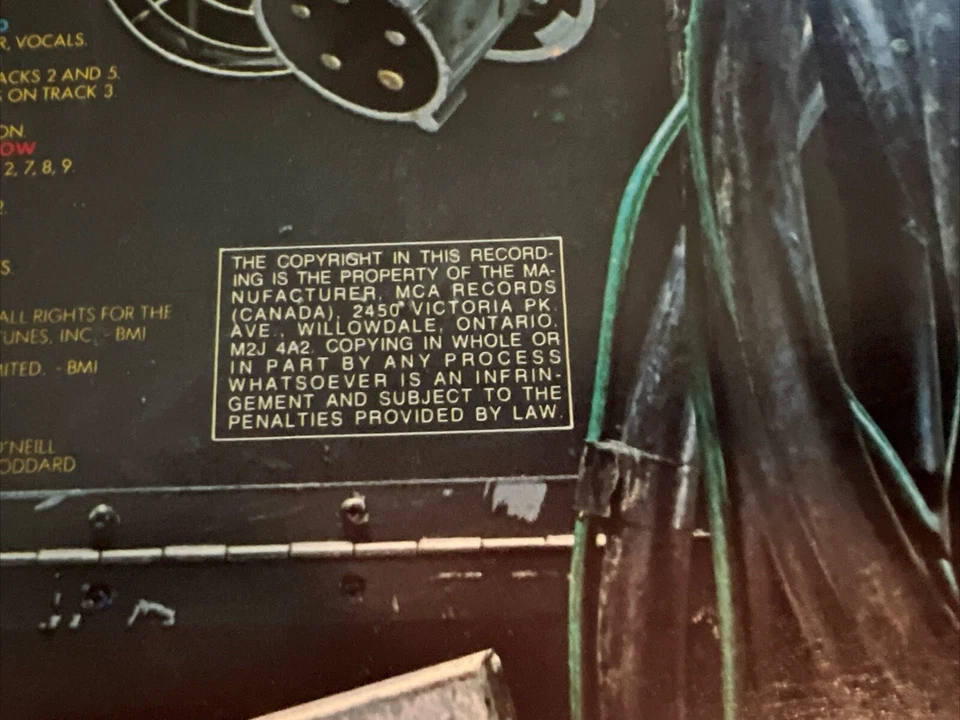 The Who WHO ARE YOU Rare 1978 RED Vinyl Canada NM MCA 3050 - Image 3 of 4