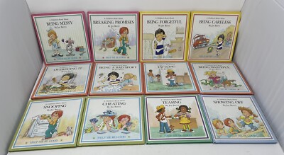 Joy Berry 1988 Help Me Be Good 12 Book Lot Hardcover