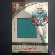 KENYAN DRAKE 2016 Panini Crown Royale Rookie Silhouettes RC Worn Jersey #29