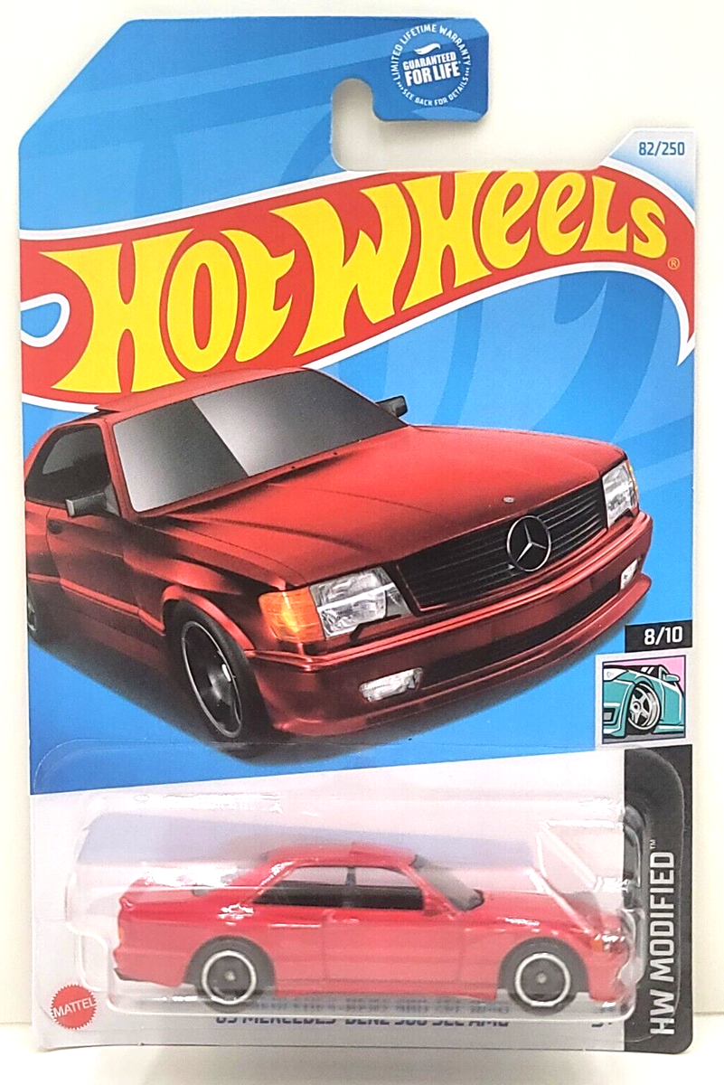 Hot Wheels STH 89 メルセデス・ベンツ560SEC AMG HOT WHEELS - '89 MERCEDES-BENZ 560 SEC AMG - LOT OF 2 - NICE
