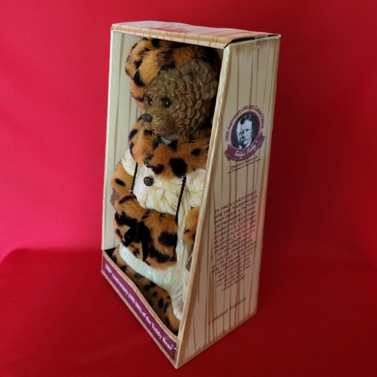 100th Anniversary 1902-2002 of the Teddy Bear Limited 100th Anniversary 1902-2002 of the Teddy Bear Limited