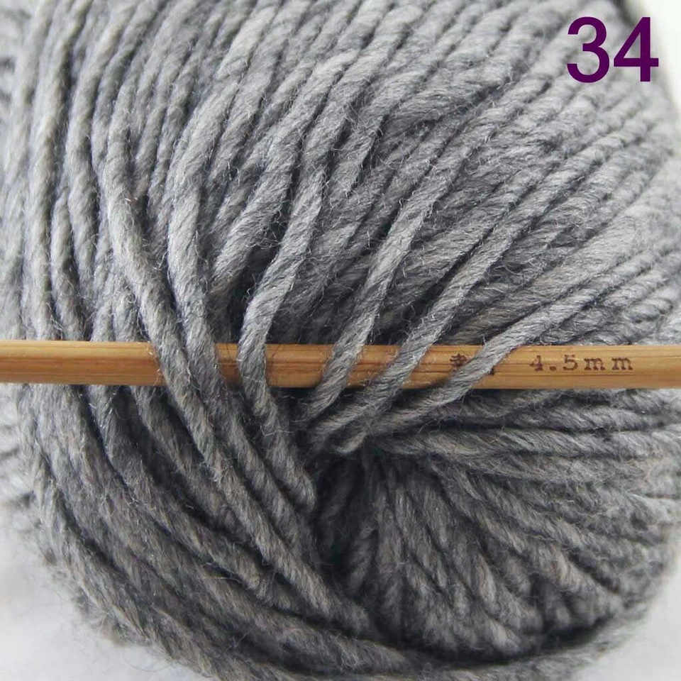 Luxurious 8Ballsx50g Multi Color ThickDIY Knitting Knitwear Woolen Sock Yarn 834 - Image 4 of 4